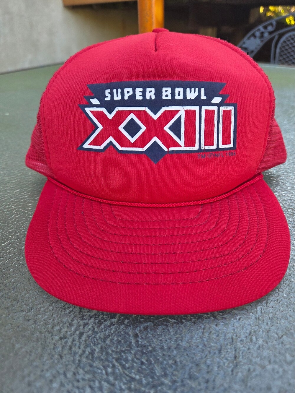Super Bowl XIII 23 Trucker Hat 49ers Vs Bengals Winston Brand Vintage